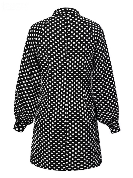 Bohemian Polka dot Dress