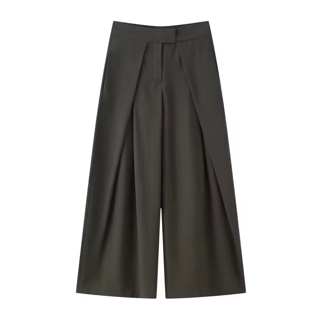 Vertical Pleated Trousers