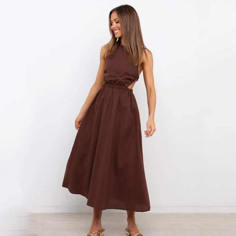 Amanda Backless Dress