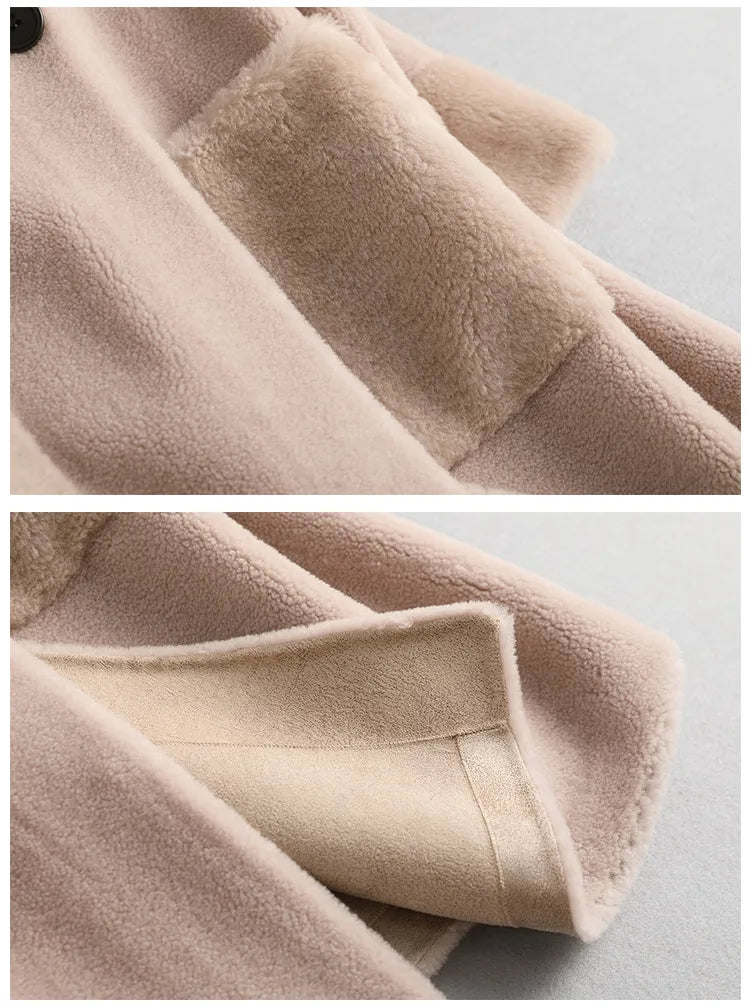 FIABELLE 100% Wool Coat