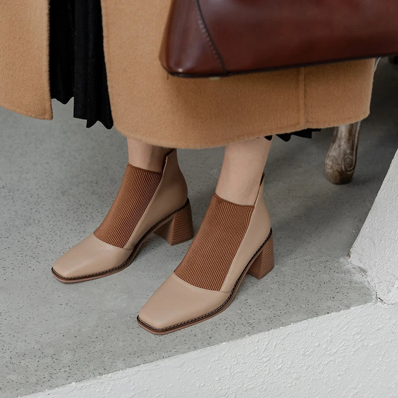 Elly Genuine Leather Shoes