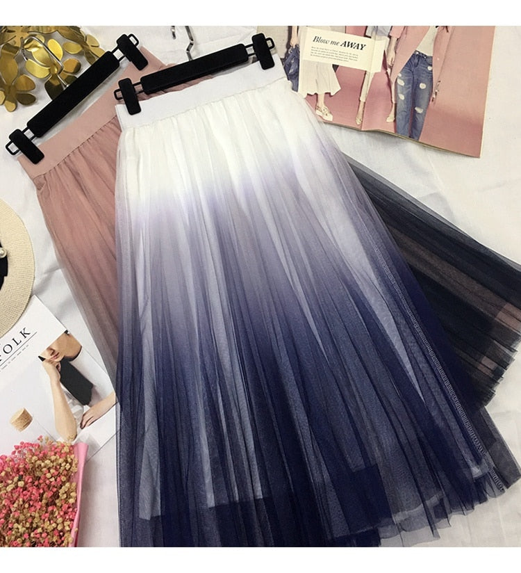 CIARE Long Tulle Skirts