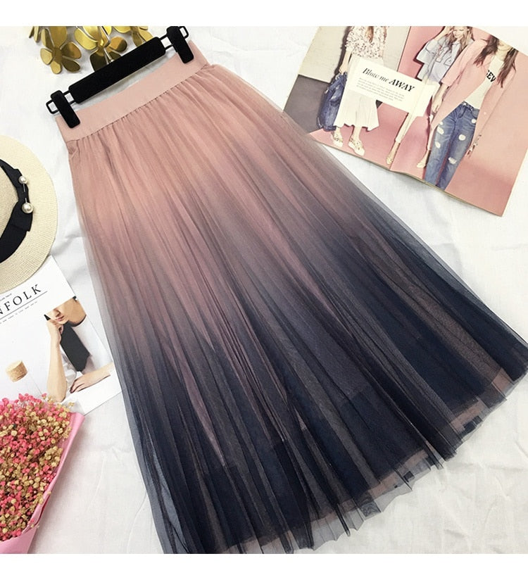 CIARE Long Tulle Skirts