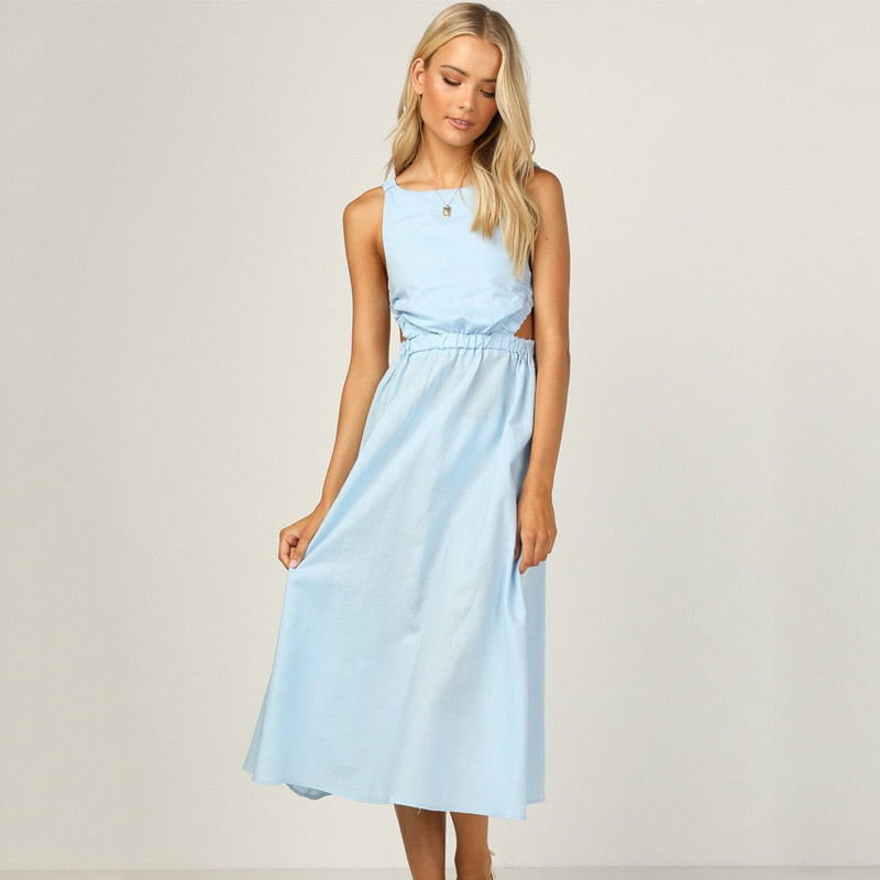 Amanda Backless Dress