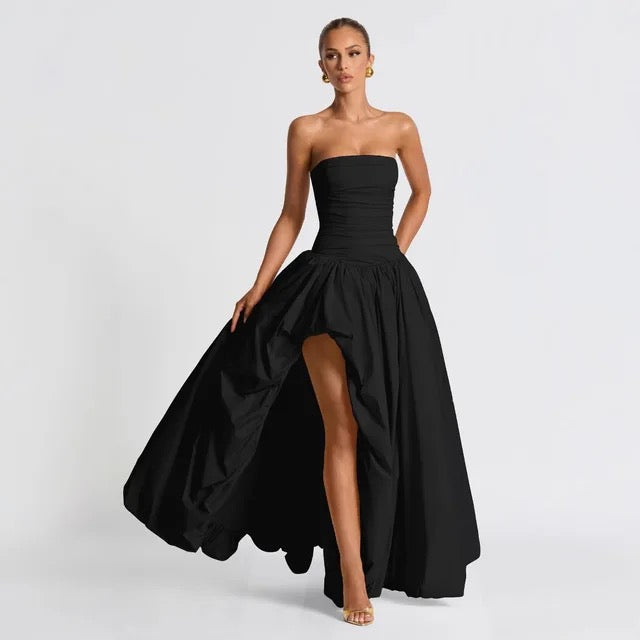 Julian Off-shoulder Strapless Maxi Dress