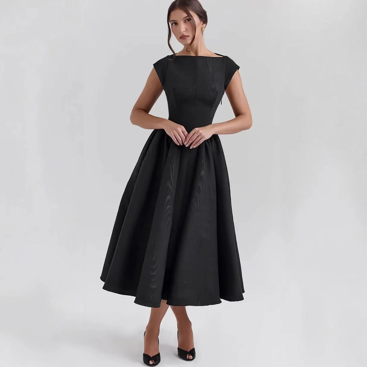 chinese dress ladies Aria Dress Black / S