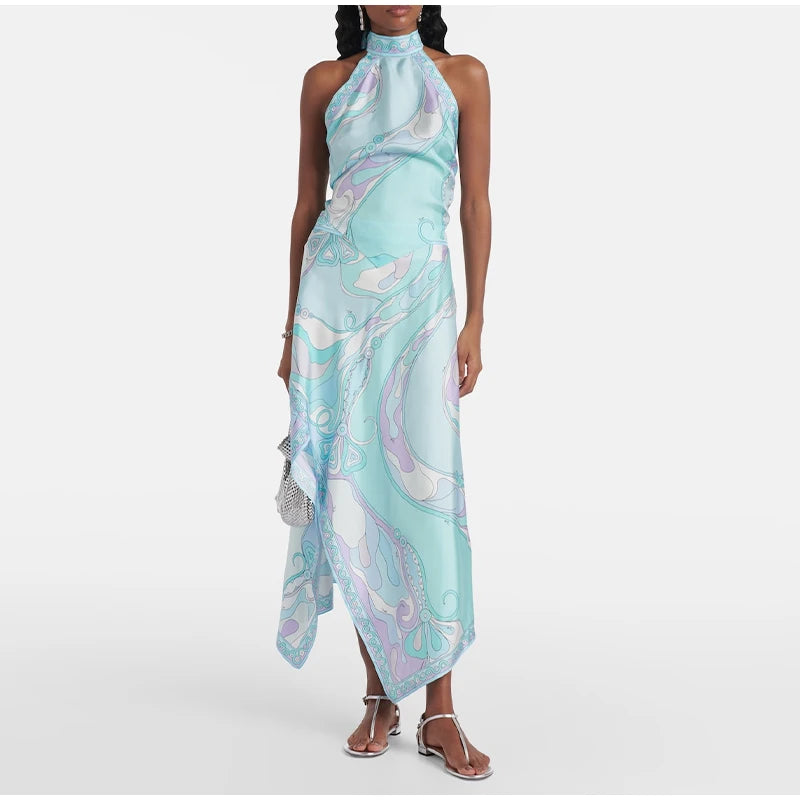 Punta Cana Satin Skirt Suits