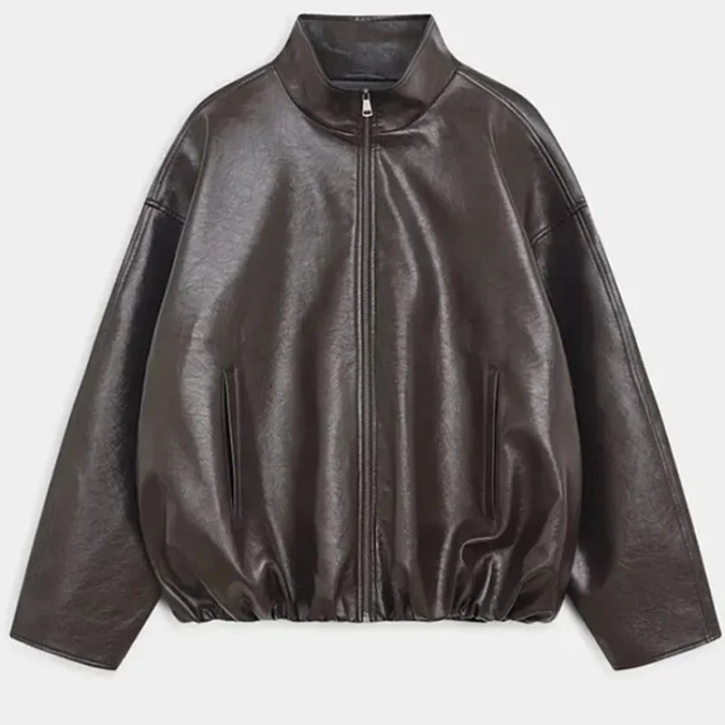 Leather Skirts Jackets Suit