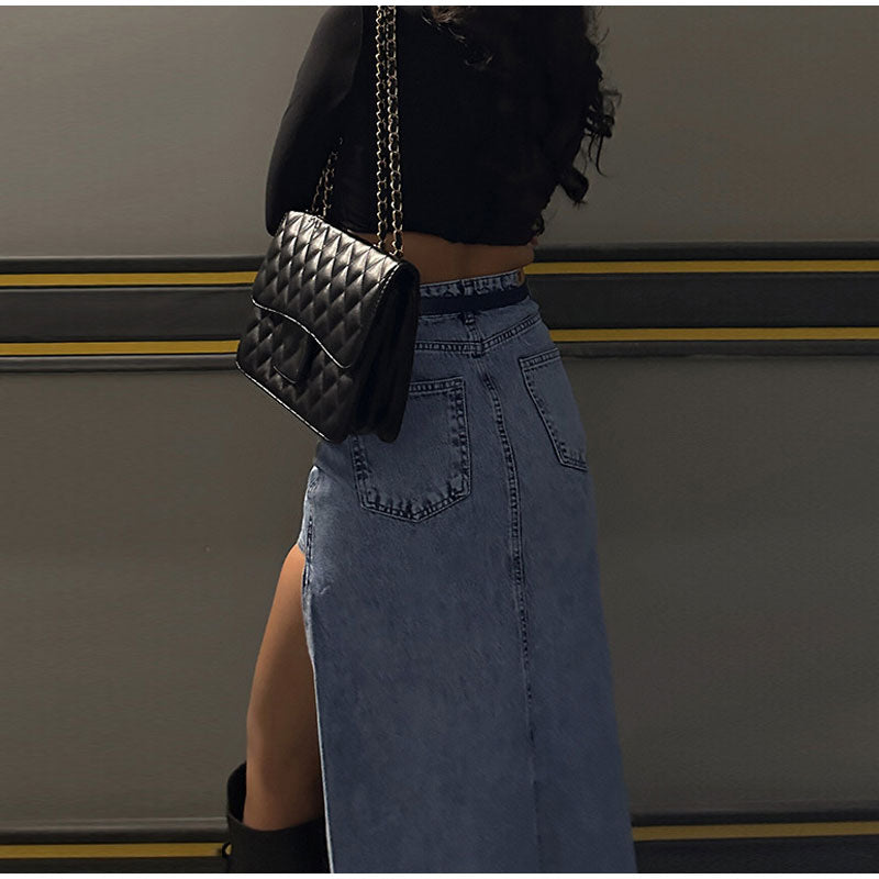 Side Split Skirt