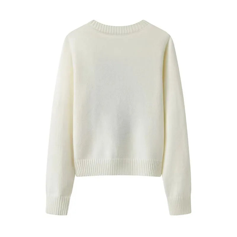 Bear Print Sweater