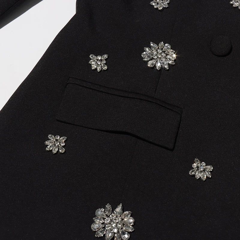 Two Piece Set with rhinestones