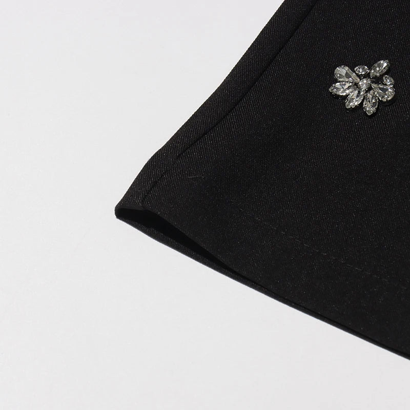 Two Piece Set with rhinestones