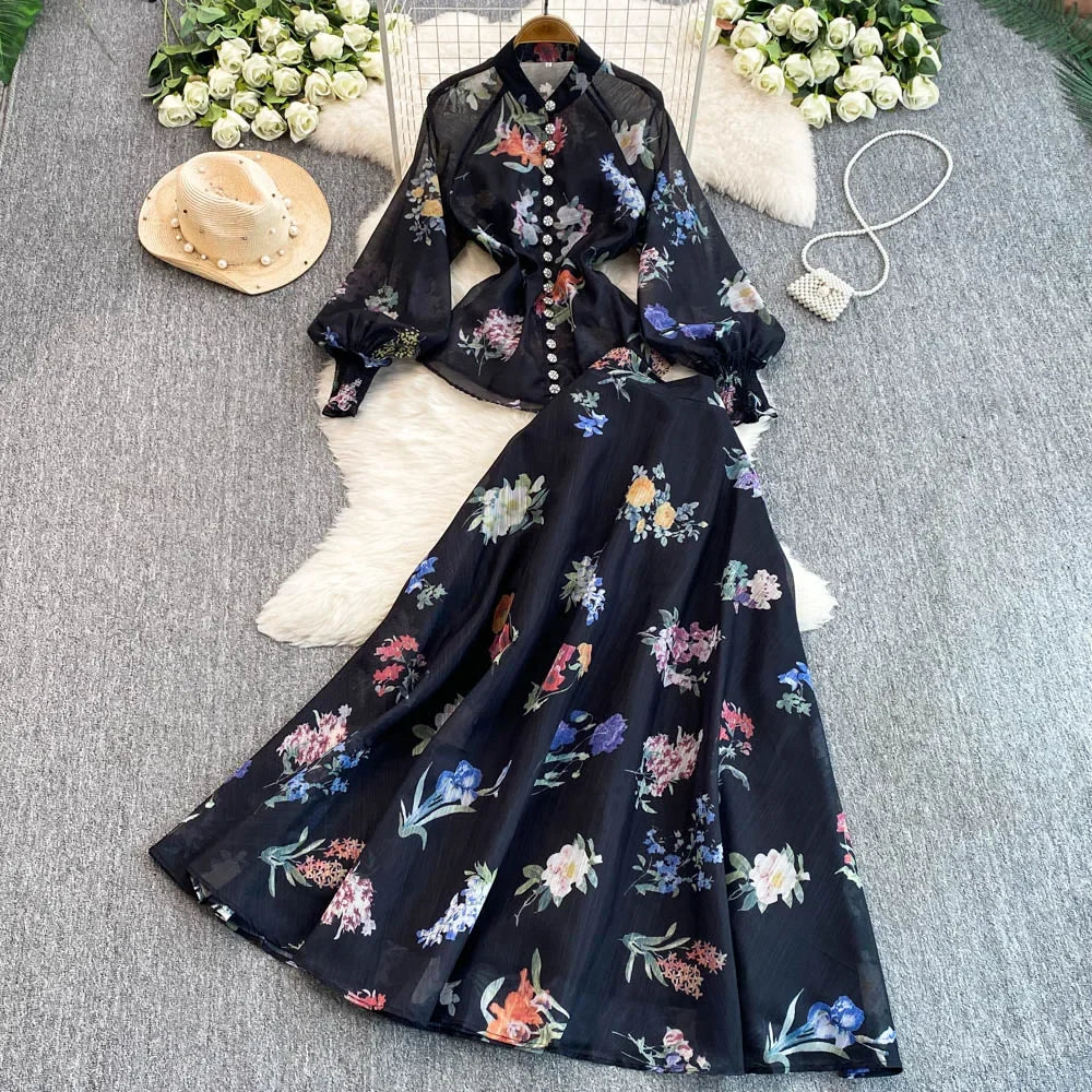 Floral Two Piece Set