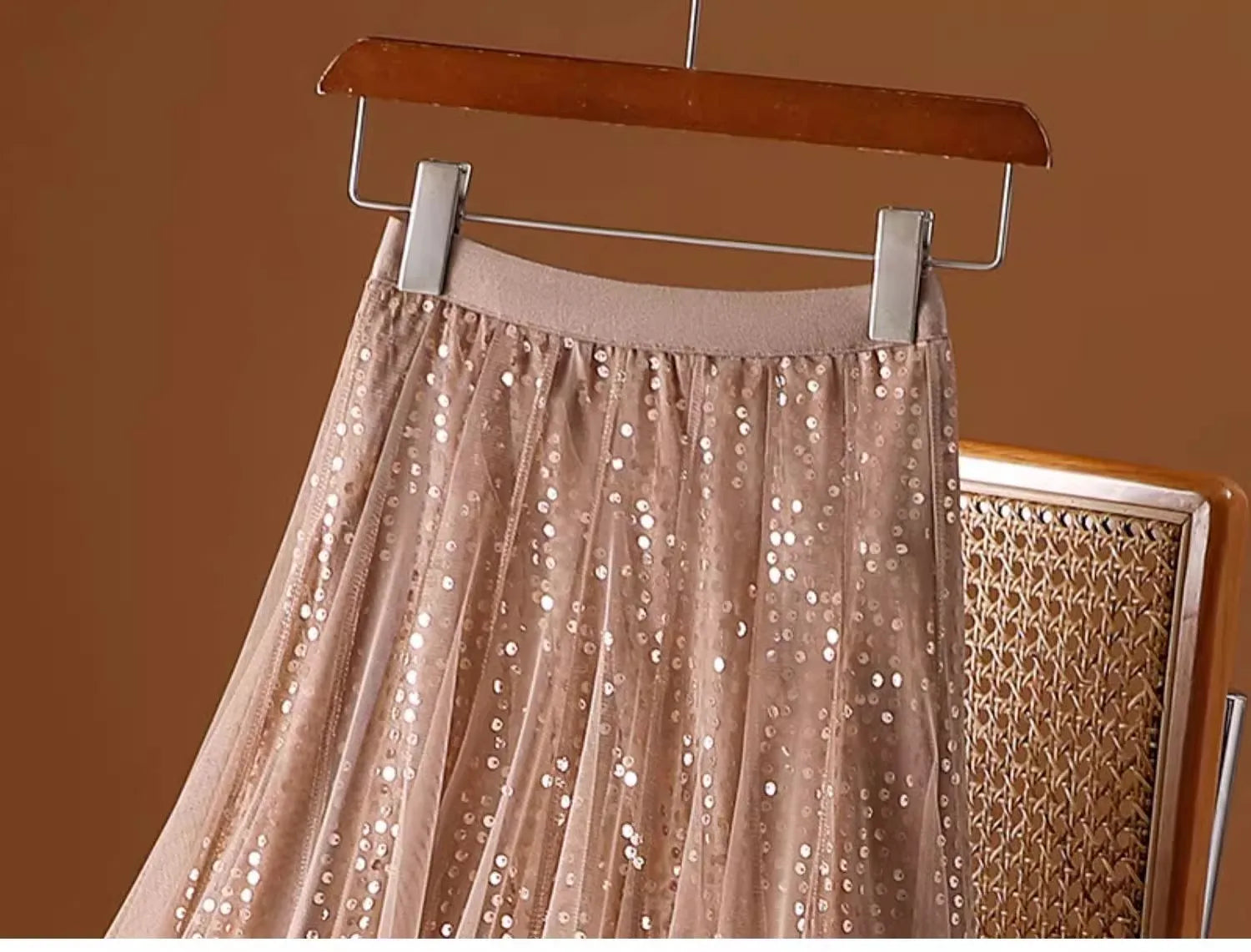 Mona Sequin Skirt