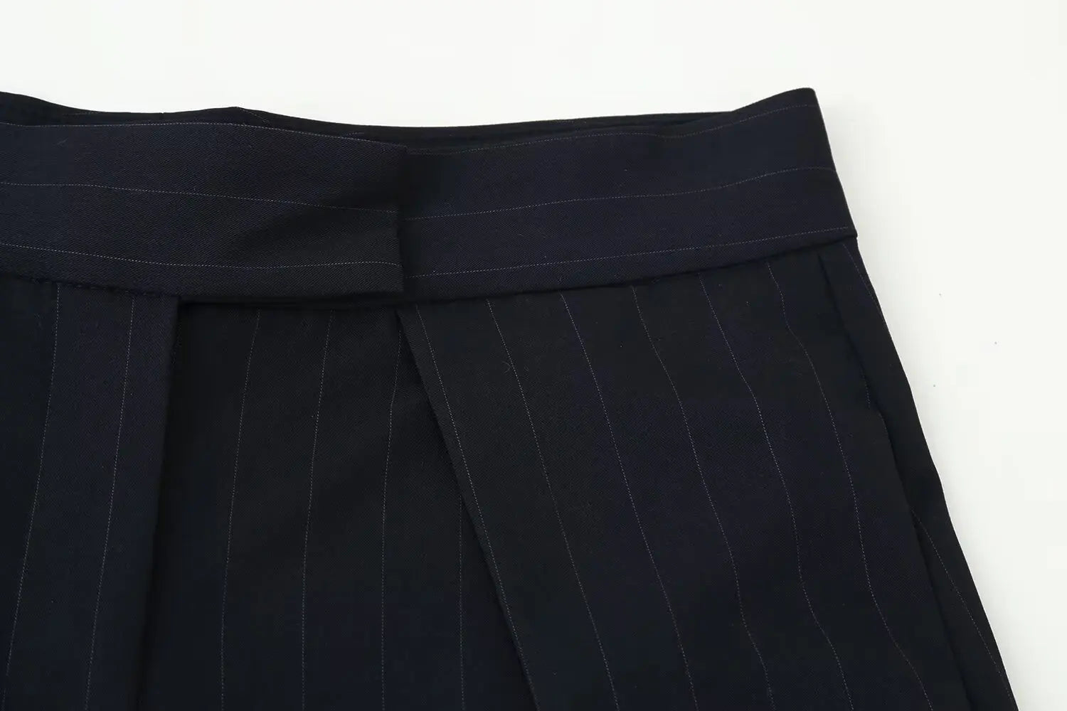 Vertical Pleated Trousers