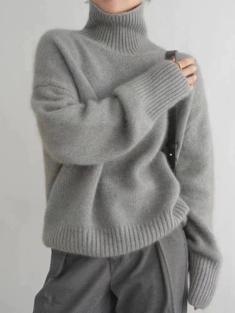 Cashmere loose sweater