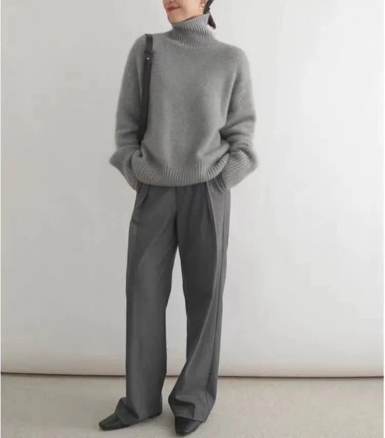Cashmere loose sweater