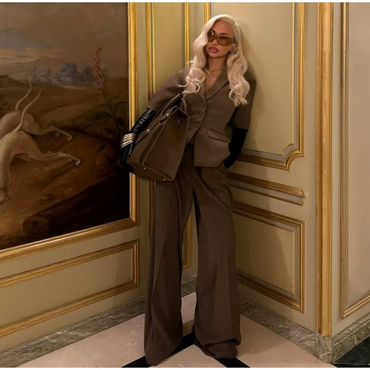 Sofi Blazer Wide Pants Set