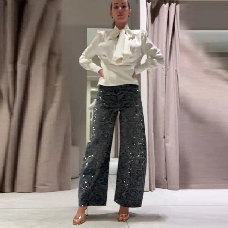 Trendy Loose-fit Jeans