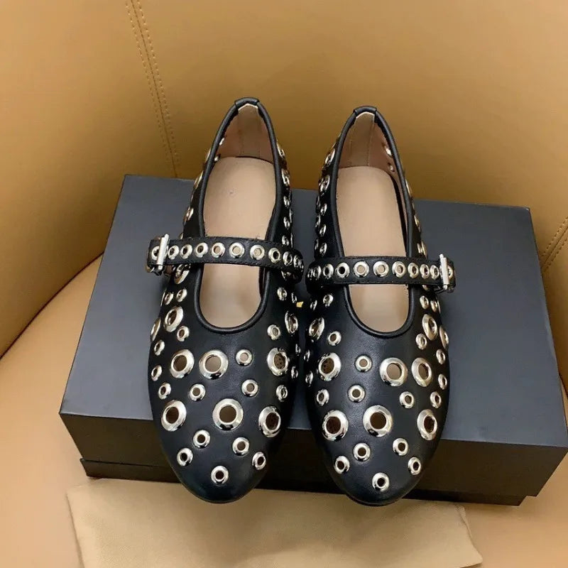 Mary Ballerinas with Metals