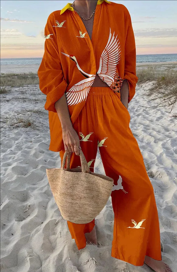 Alan Print Two Piece Set
