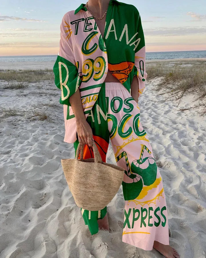 Print Summer Set