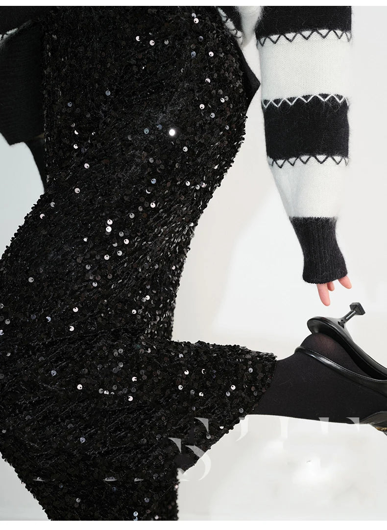DIANA Sequined Skirt