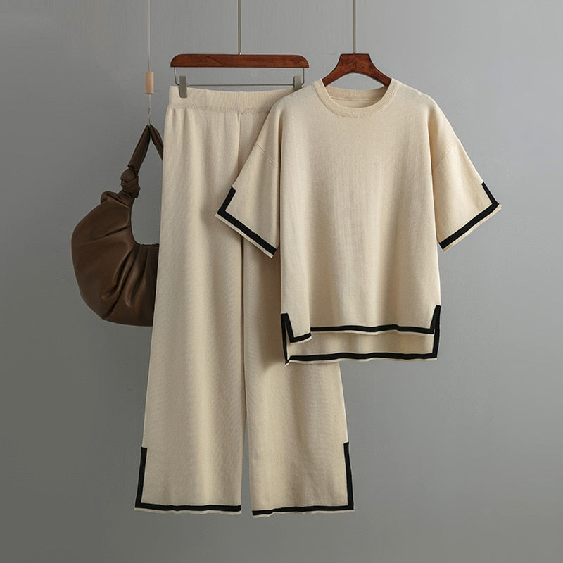 BAKATA Knit Two Piece Set