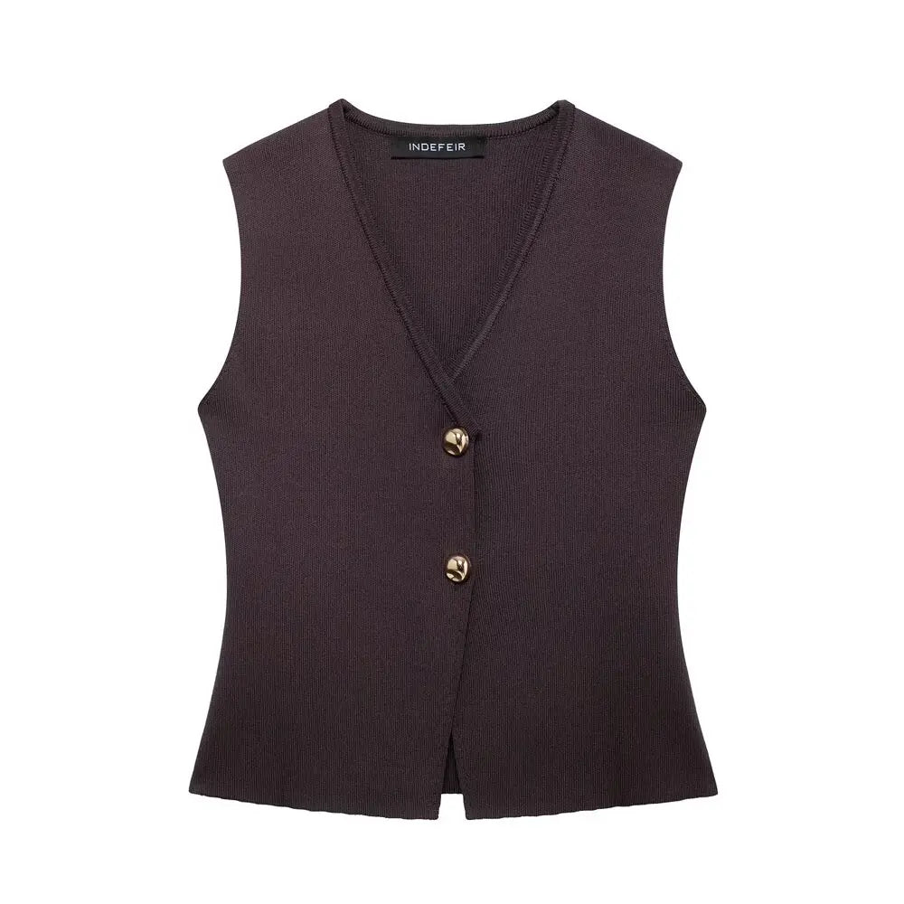 Brayana Vest and Skirt Set