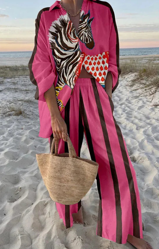 Alan Print Two Piece Set