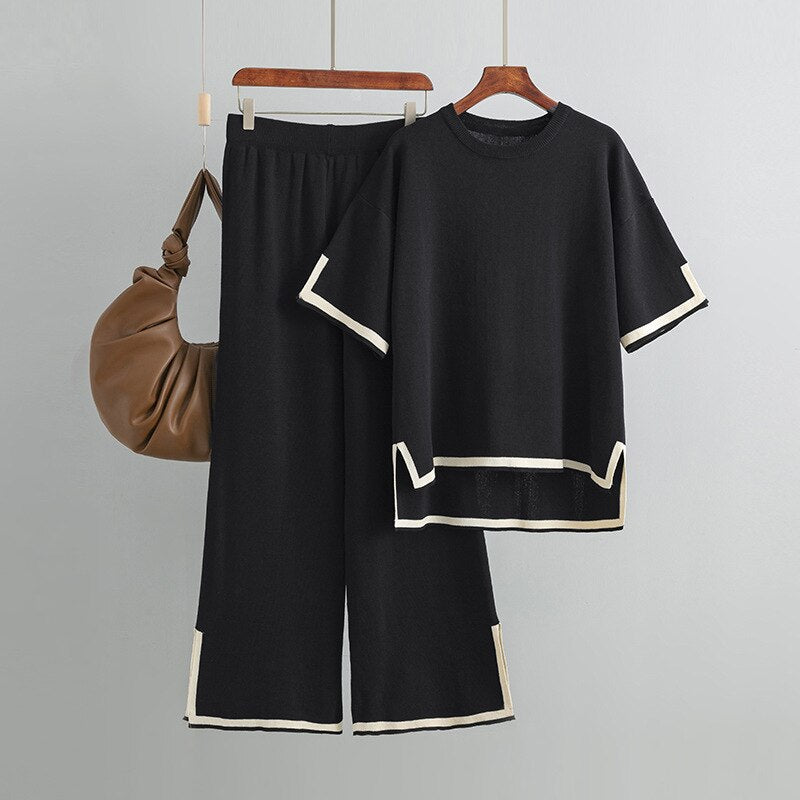 BAKATA Knit Two Piece Set