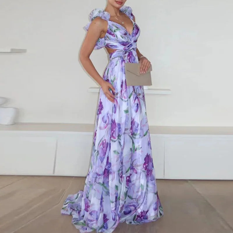 Marianella Sleeveless Backless Dress