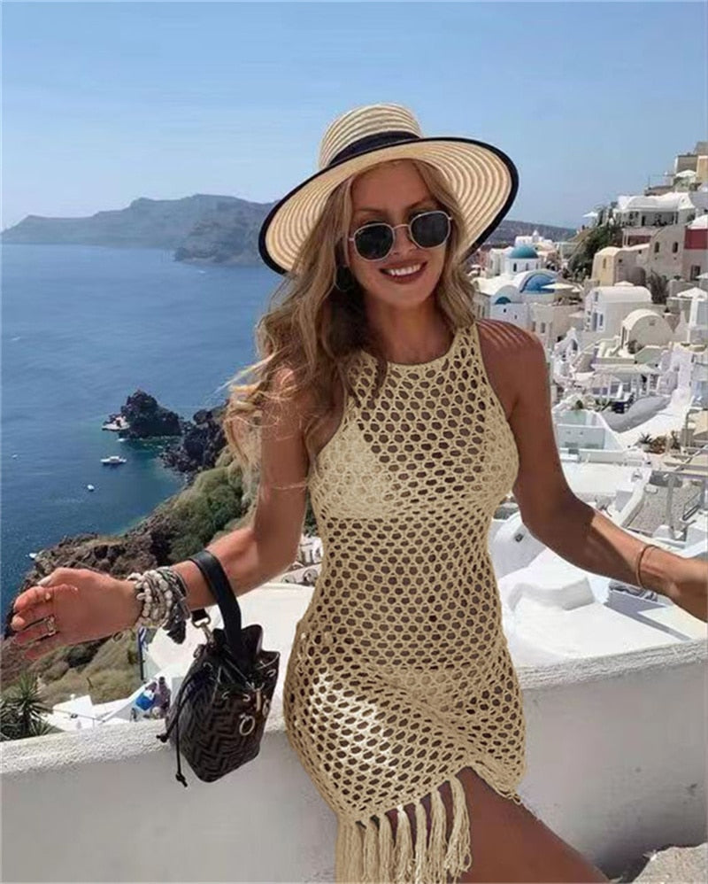 MELLA Crochet Tunic Bikini