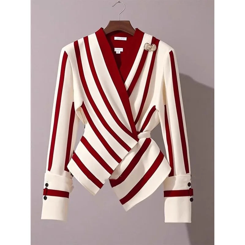 Aleksa Striped Shirt
