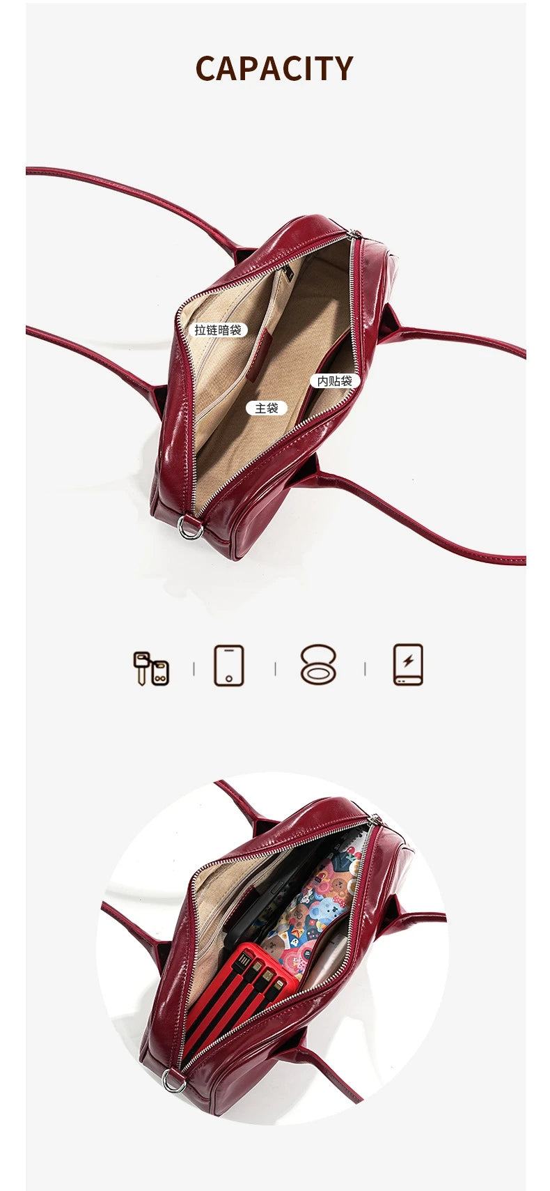 YANATARI Genuine leather handbags