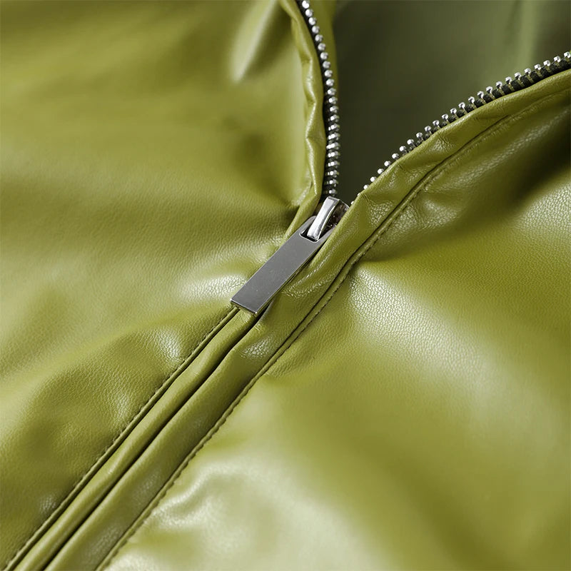 Leather Skirts Jackets Suit