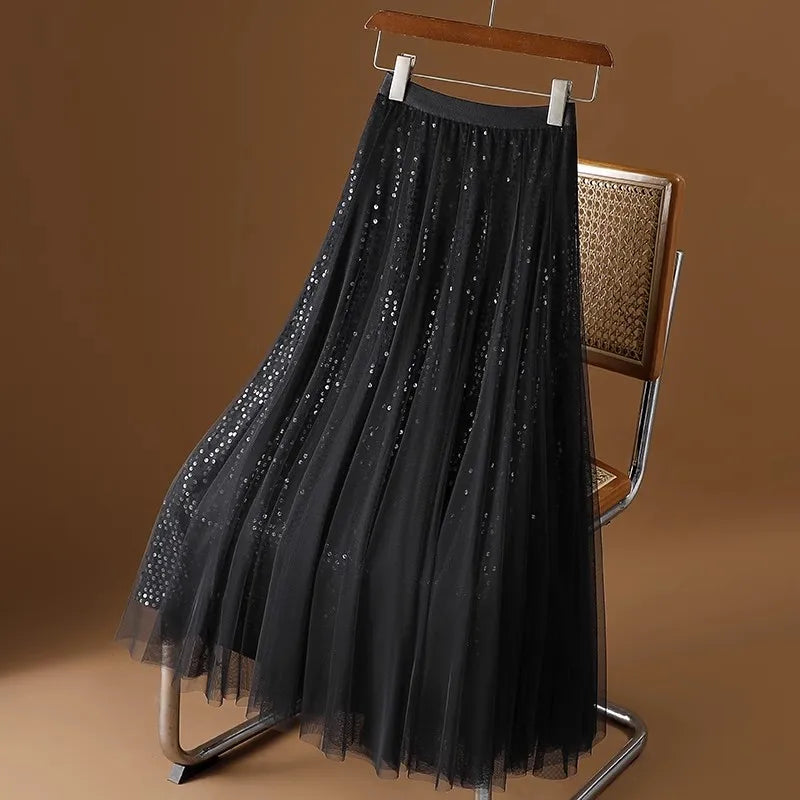 Mona Sequin Skirt