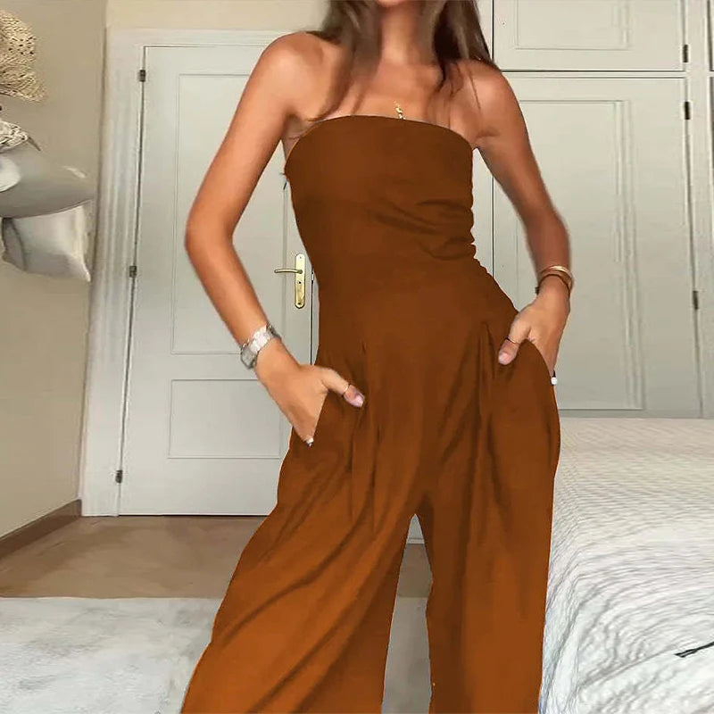 Dara Backless Jumpsuits