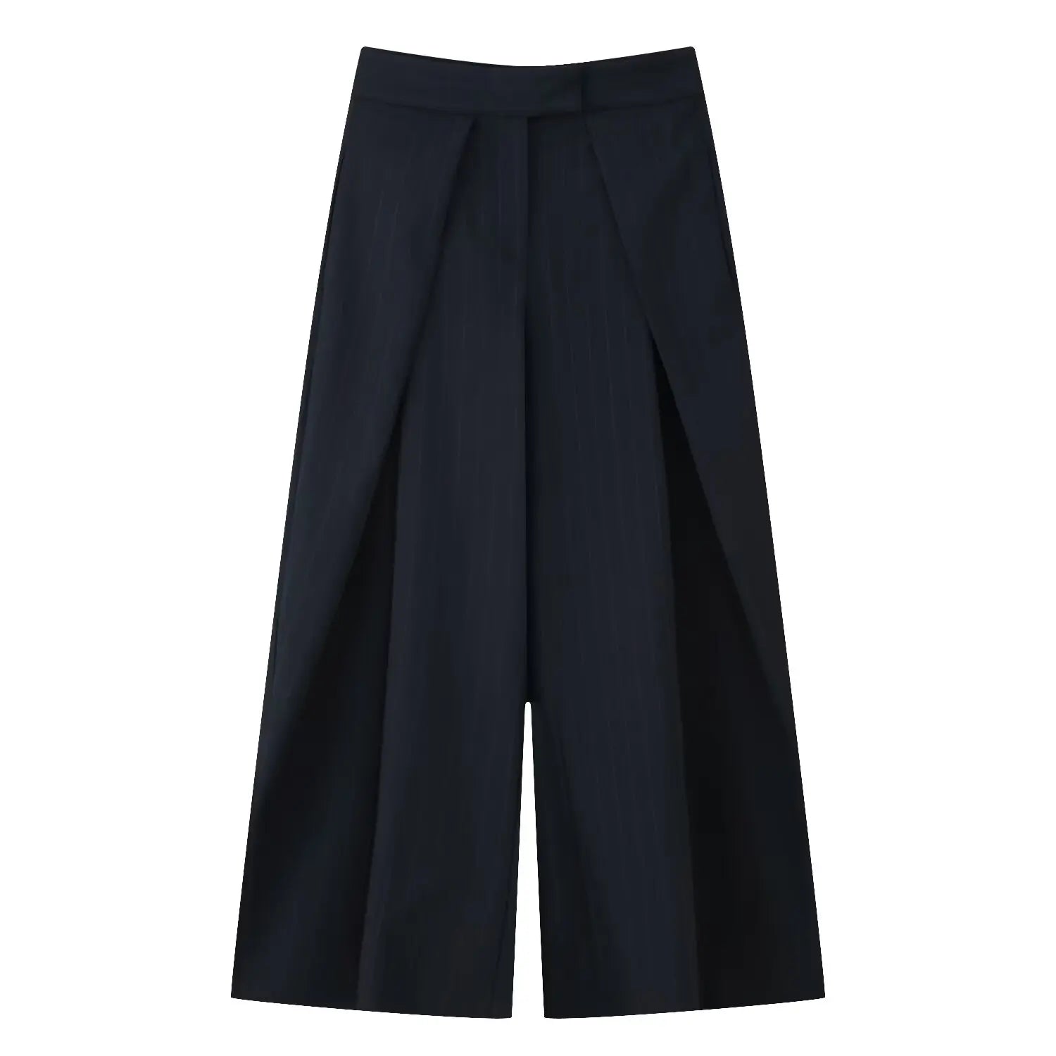 Vertical Pleated Trousers