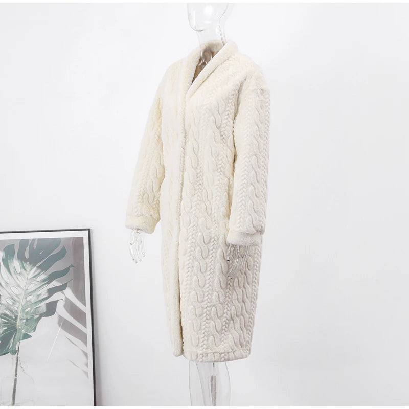 Monpell Faux Fur Coat