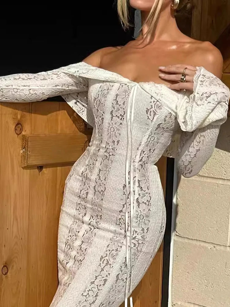 Amany Off-shoulder Maxi Dress