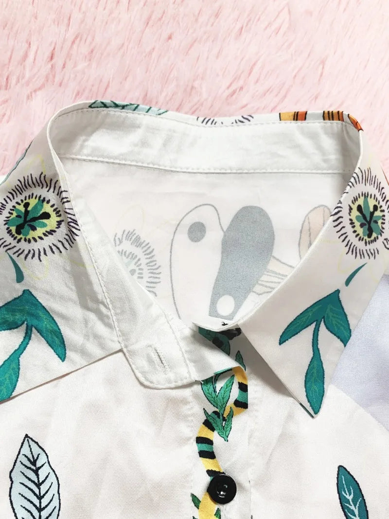 Beach Printed Summer Two Piece Set