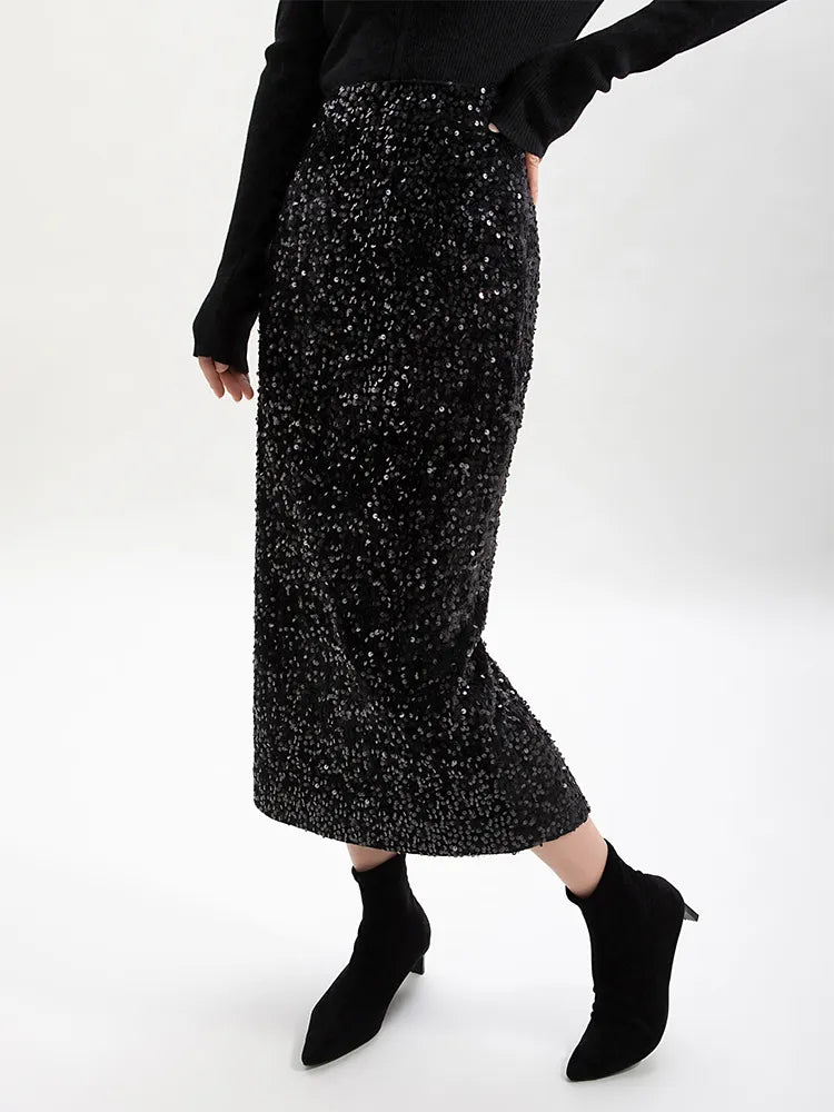 DIANA Sequined Skirt