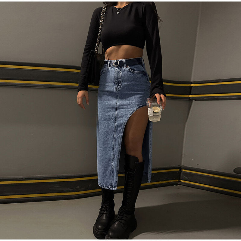 Side Split Skirt