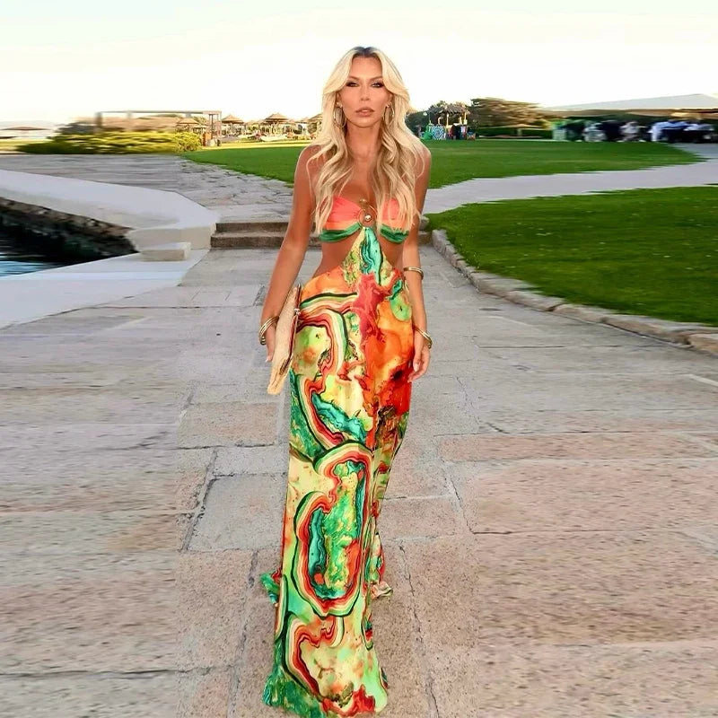 Aura Long Dress