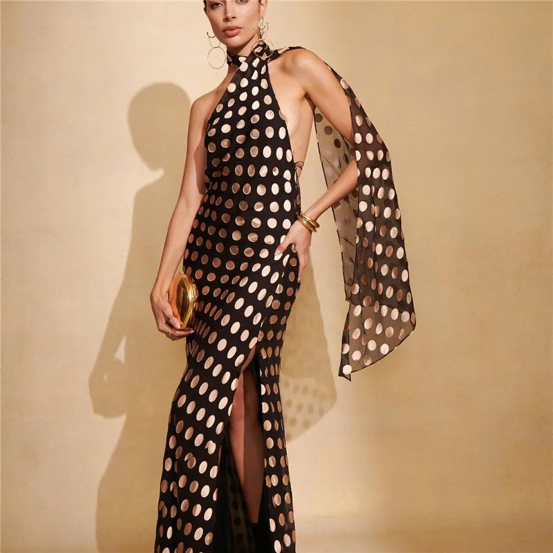 Edru Maxi Dress Sleeveless Backless
