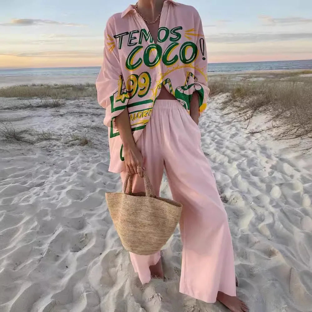 Print Summer Set