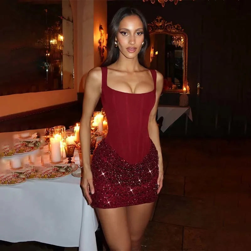 Jane Slim Sequin Bodycon Dress