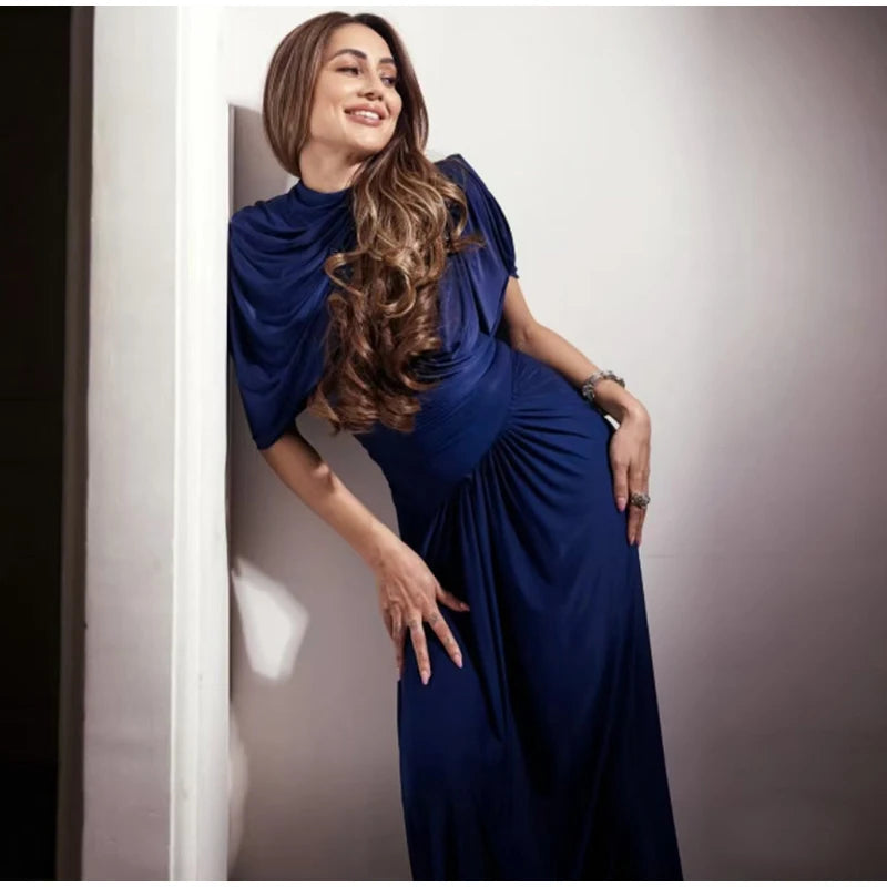 Asymmetrical Maxi Dress Women