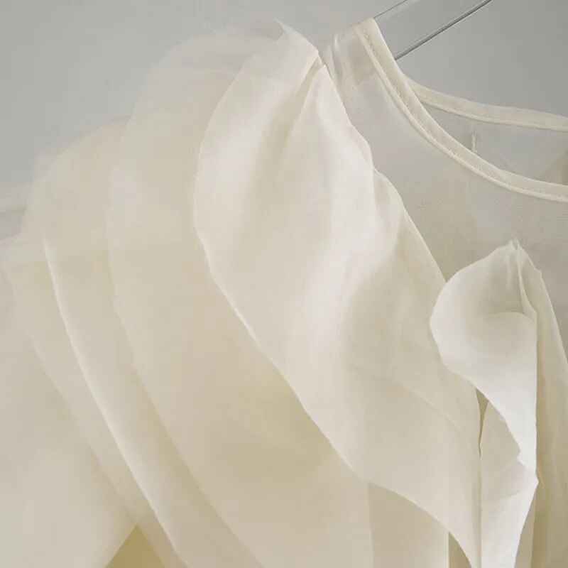 KALARA Ruffle Shirt